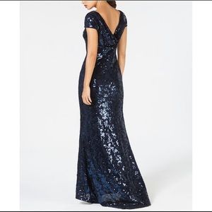 Calvin Klein sequin Gown